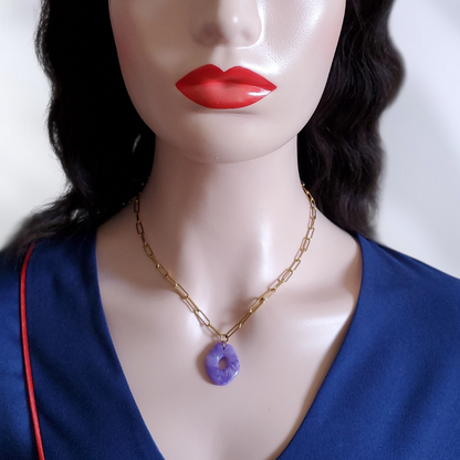 Améthyste   Collier et Bracelets