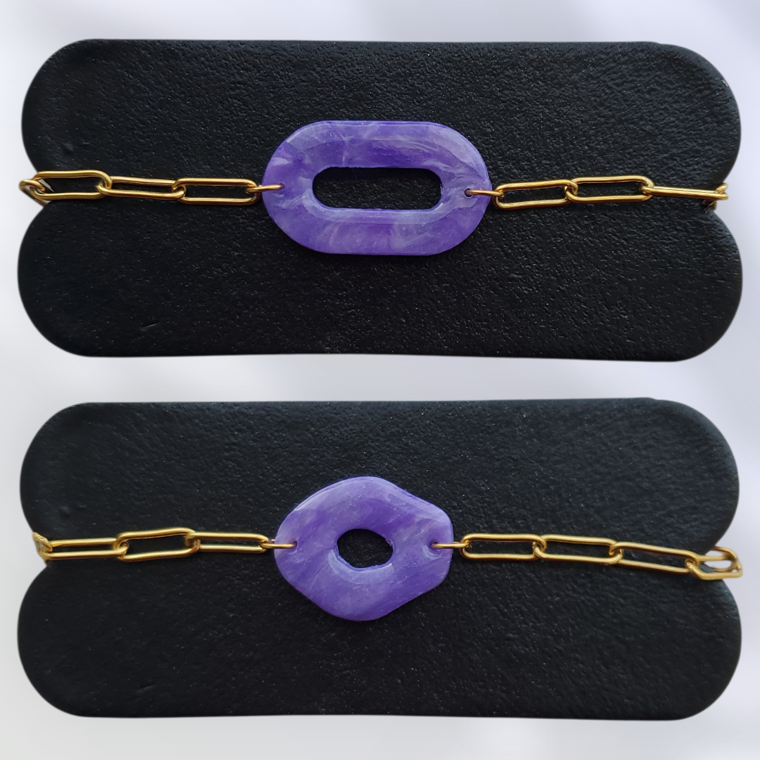 Améthyste   Collier et Bracelets