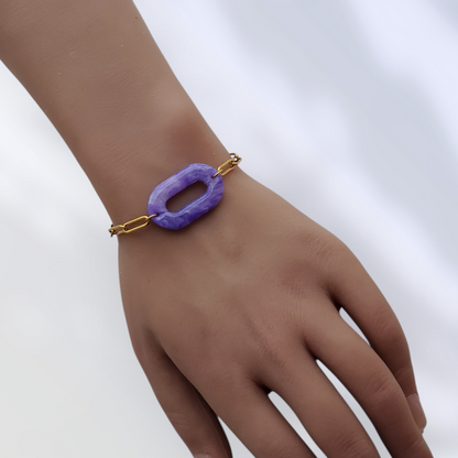 Améthyste   Collier et Bracelets