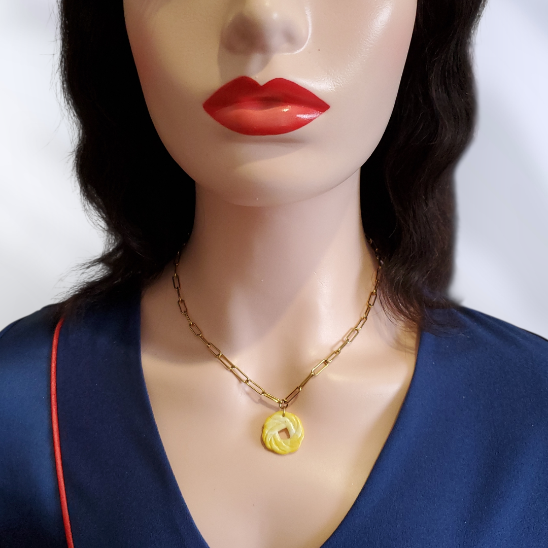 Corail Jaune   Collier et Bracelets