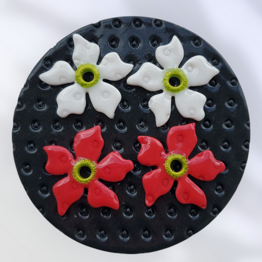 Pampilles Péoni Blanc ou Rouge