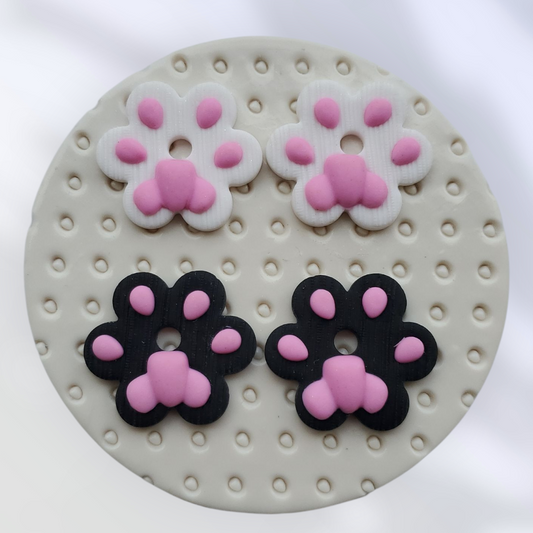 Pampilles Lara Coussinets Blancs ou Noirs