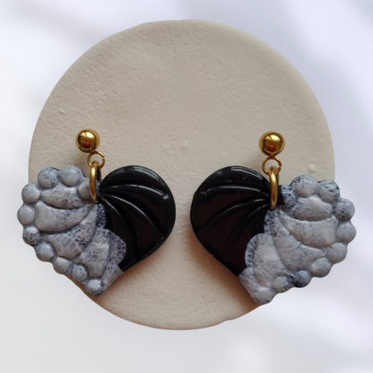 Fleur de Pissenlit   Boucles et Puces d'oreilles