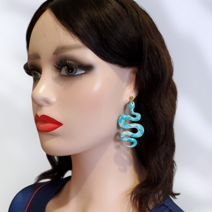 Larimar   Boucles et Puces d'oreilles