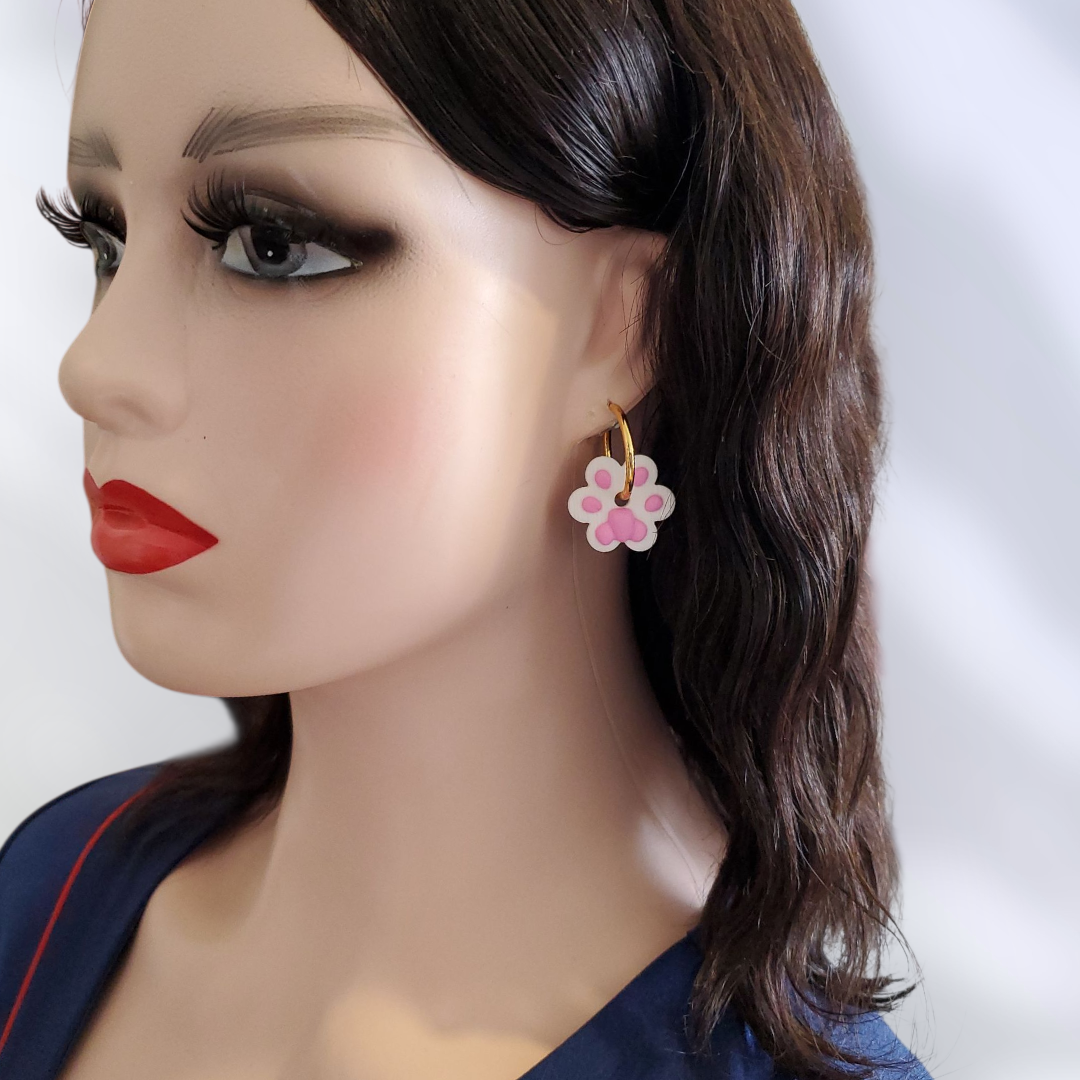 Pampilles Lara Coussinets Blancs ou Noirs