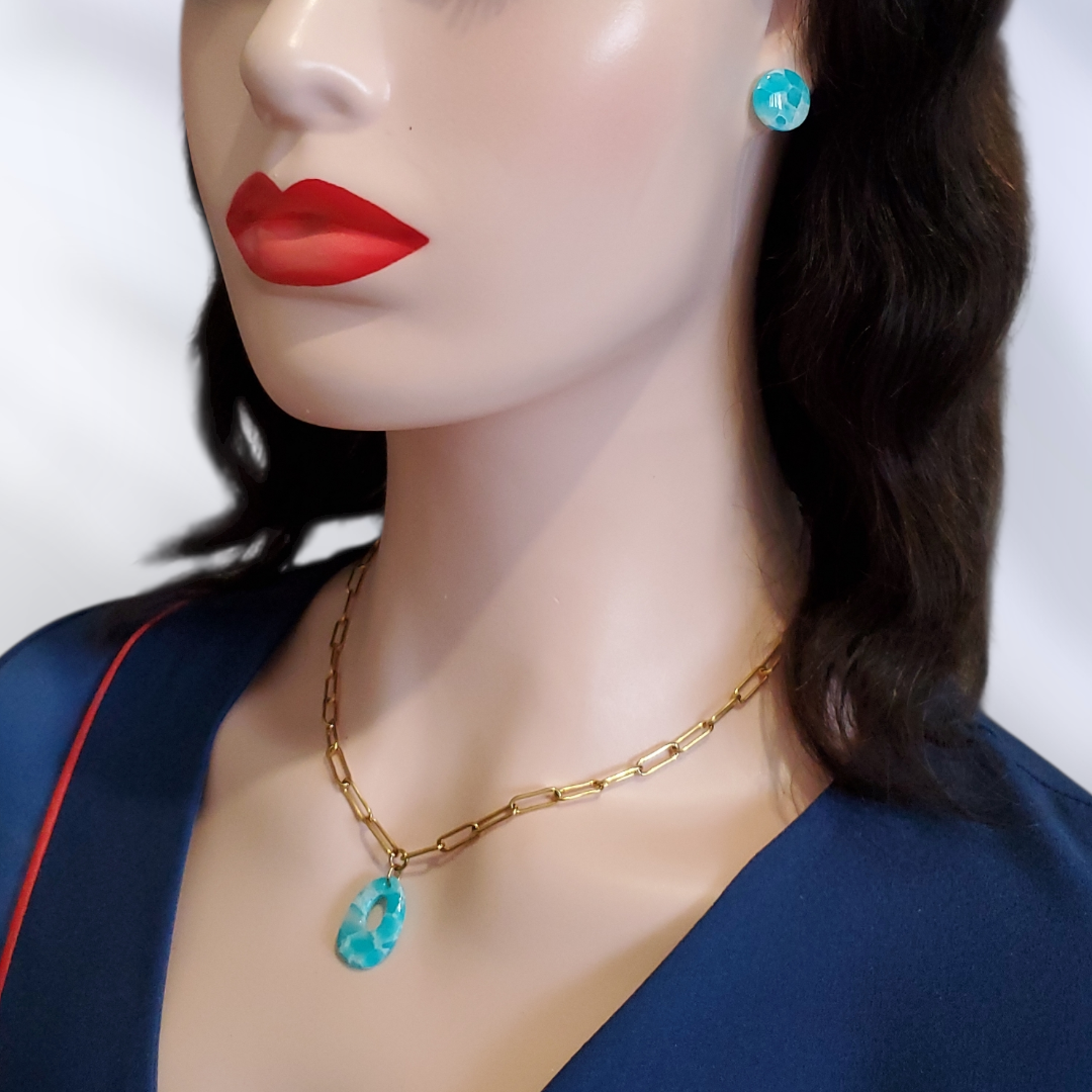 Larimar   Parure complète