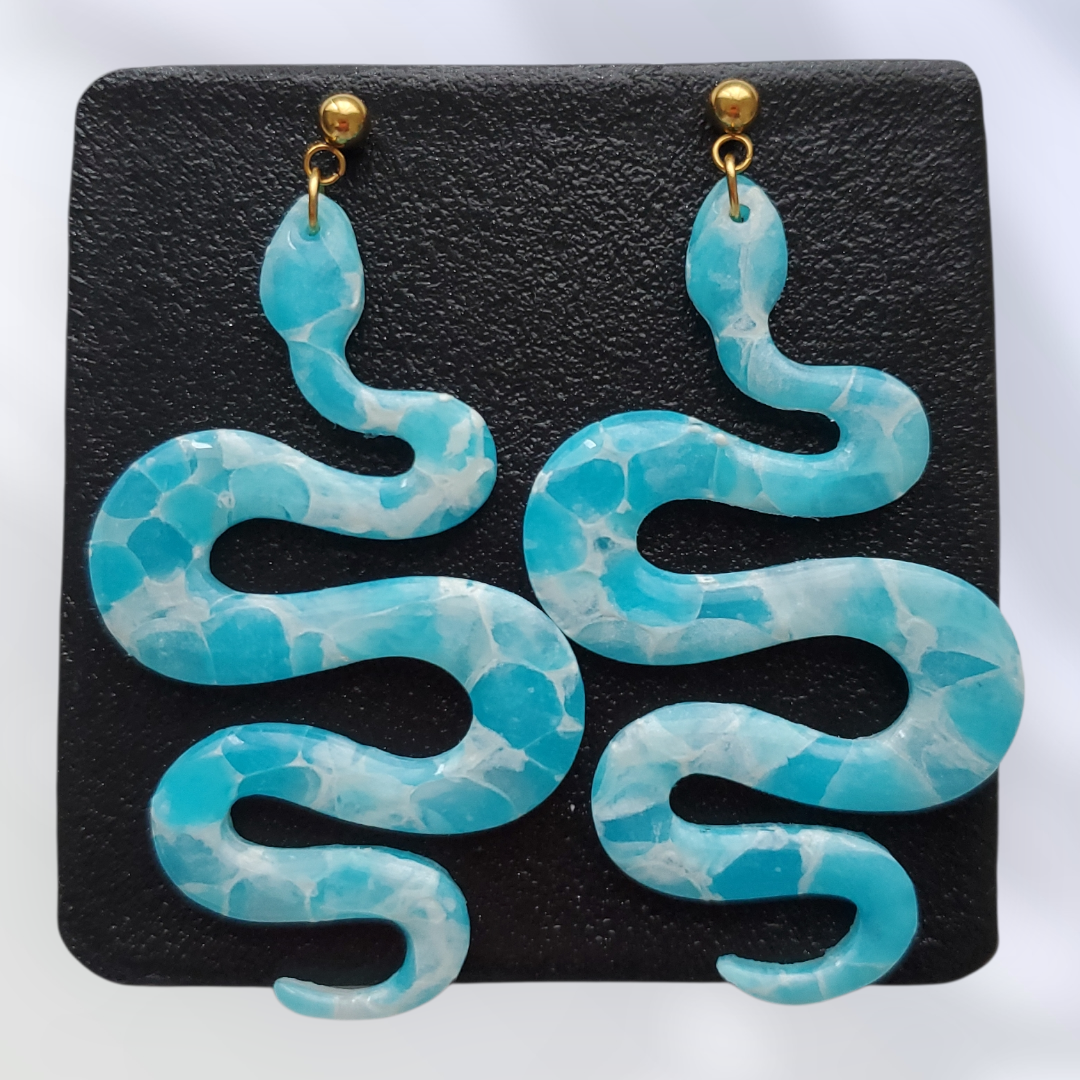 Larimar   Boucles et Puces d'oreilles