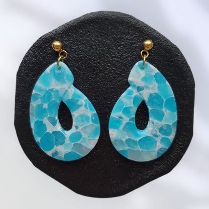 Larimar   Boucles et Puces d'oreilles