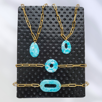 Larimar   Colliers et Bracelets