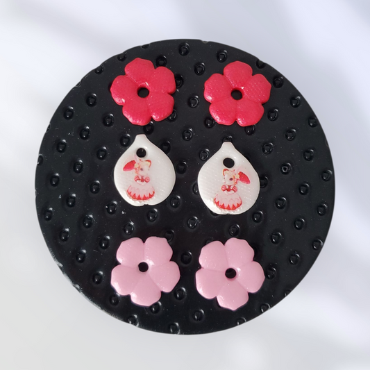 Box mini Perla Blanc, Rose et Rouge