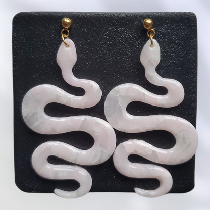 Quartz Rose   Boucles et Puces d'oreilles