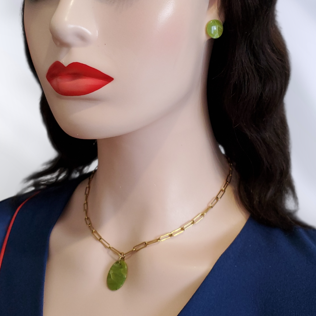 Jade   Parure complète