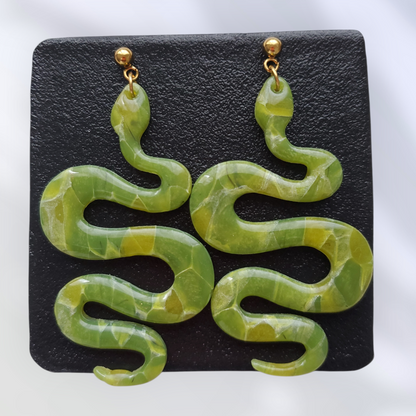 Jade   Boucles et Puces d'oreilles