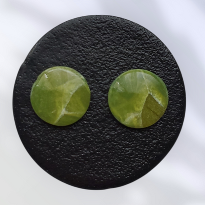 Jade   Boucles et Puces d'oreilles