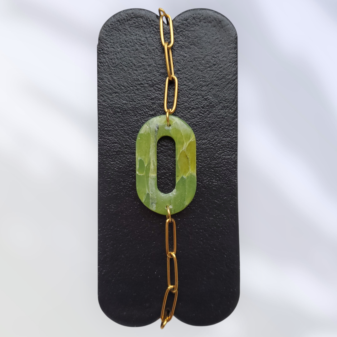 Jade   Collier et Bracelet