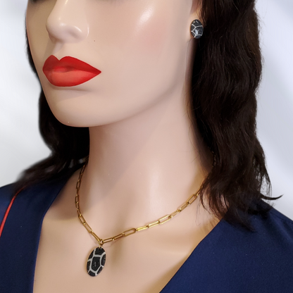 Corail Noir   Parure complète