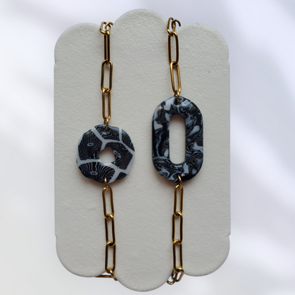 Corail Noir   Collier et Bracelets