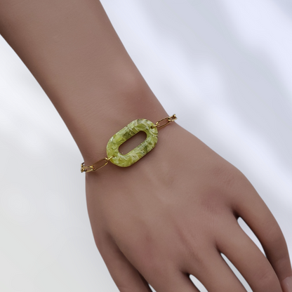 Peridot   Collier et Bracelet