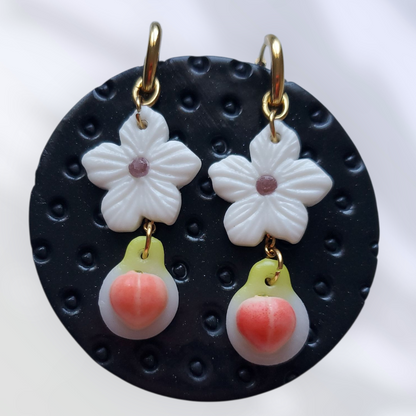 Boucles Naomi - Fruits et Fleurs