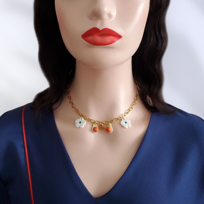 Collier Naomi - Fruits et Fleurs