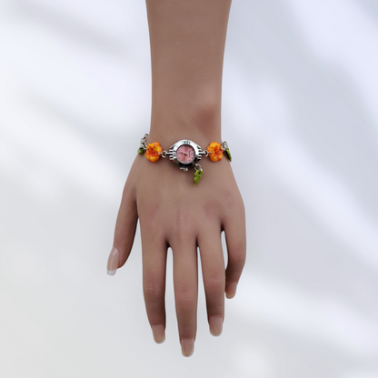 Montre Hibiscus Orange