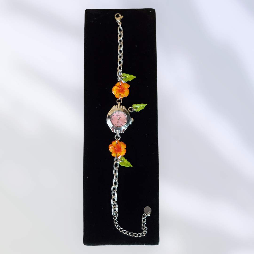 Montre Hibiscus Orange