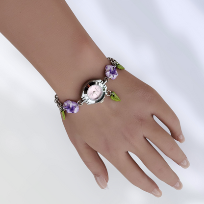 Montre Hibiscus Violet