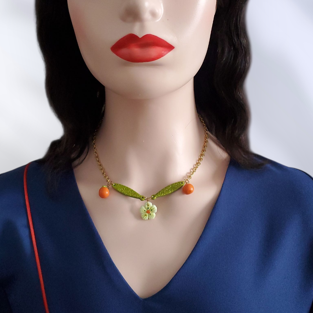 Collier Fleur d’Oranger