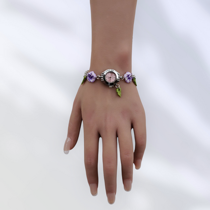 Montre Hibiscus Violet