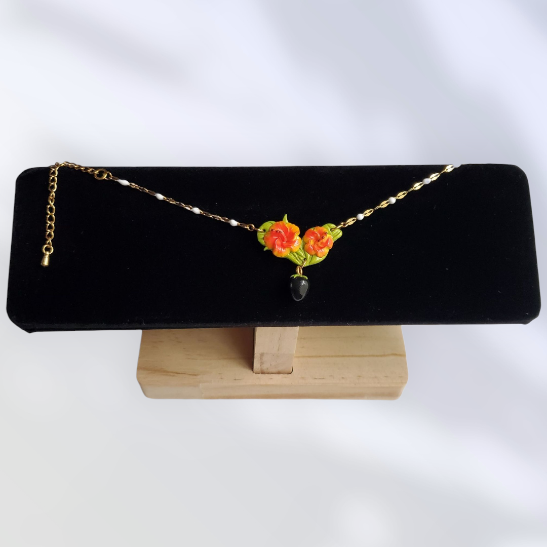 Bracelet Hibiscus Soleil