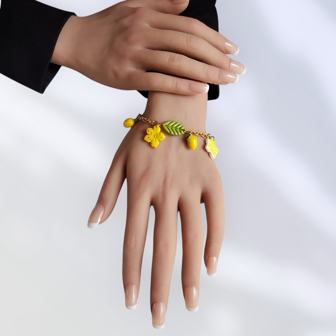 Bracelet Fleur de citron