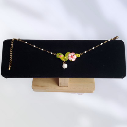 Bracelet Hibiscus Bohème