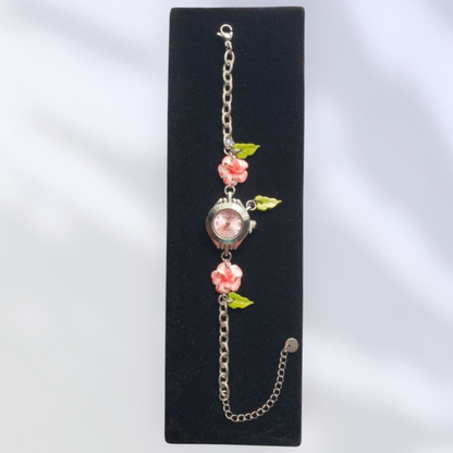 Montre Hibiscus Rose