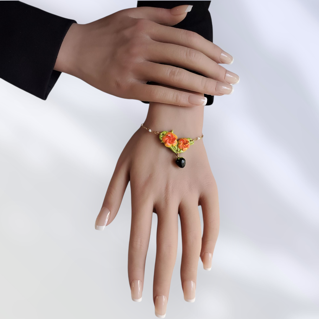 Bracelet Hibiscus Soleil