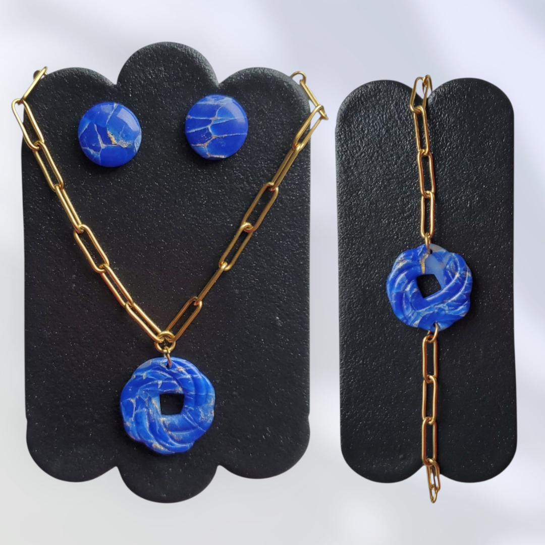 Lapis-Lazuli   Parure complète