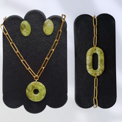 Peridot   Parure complète