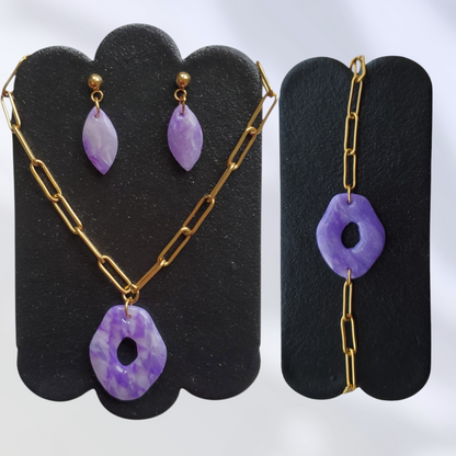 Améthyste   Parure complète