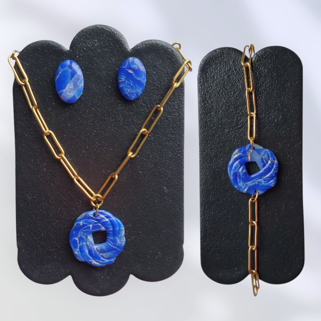 Lapis-Lazuli   Parure complète