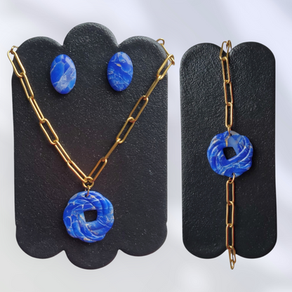 Lapis-Lazuli   Parure complète