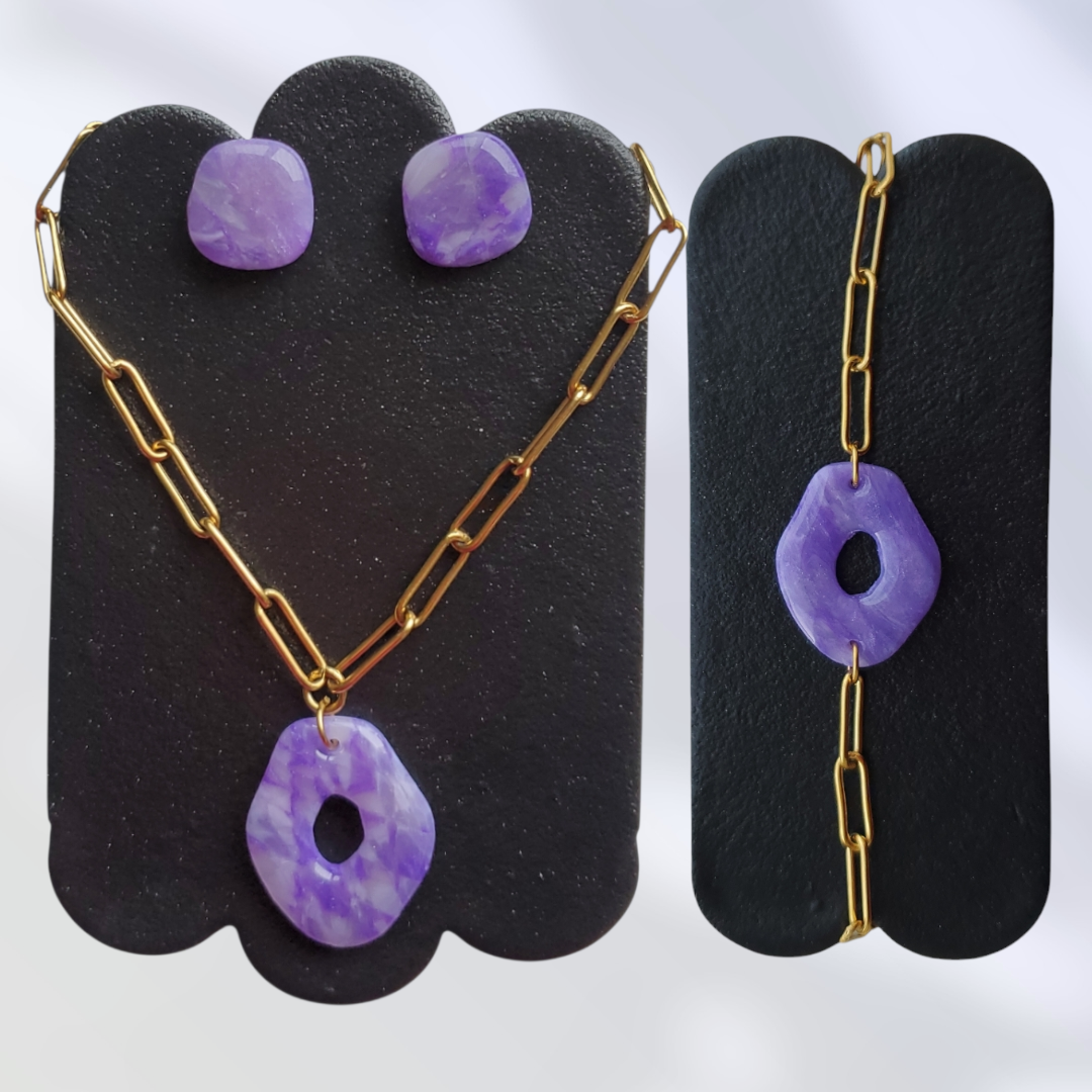 Améthyste   Parure complète