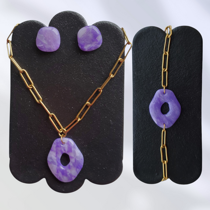 Améthyste   Parure complète