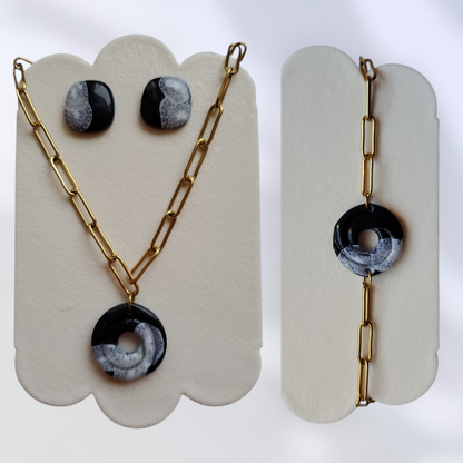 Fleur de Pissenlit   Parure complète