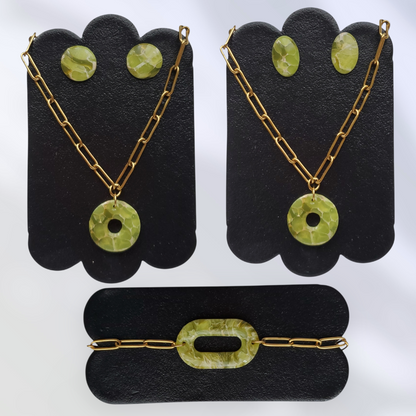 Peridot   Parure complète