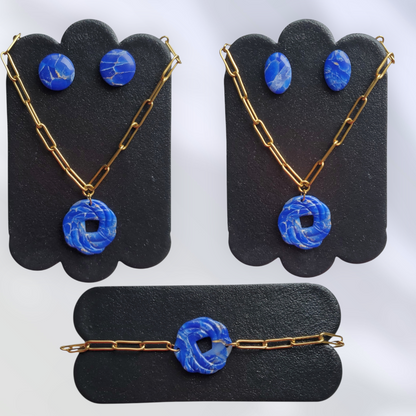 Lapis-Lazuli   Parure complète