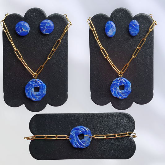 Lapis-Lazuli   Parure complète