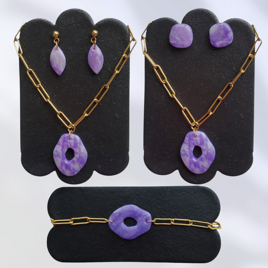 Améthyste   Parure complète